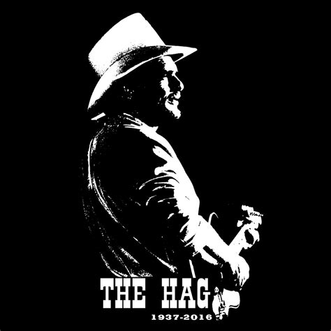 The Hag T Shirt Country Music Rip Merle Haggard Blacksheepshirts