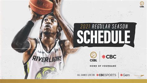 Canadian Elite Basketball League Announces Regular Season Schedule Innovative Ticket