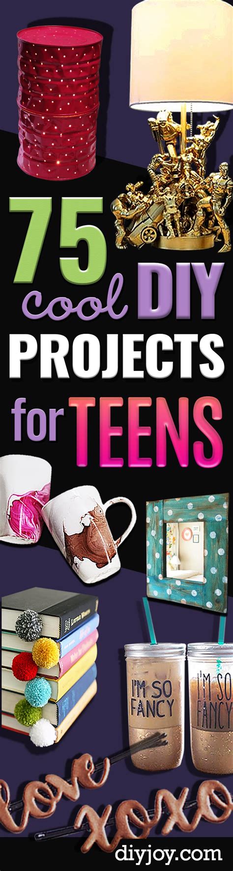 75 Cool Diy Projects For Teenagers Dyi Teen Crafts For Tweens And Teens