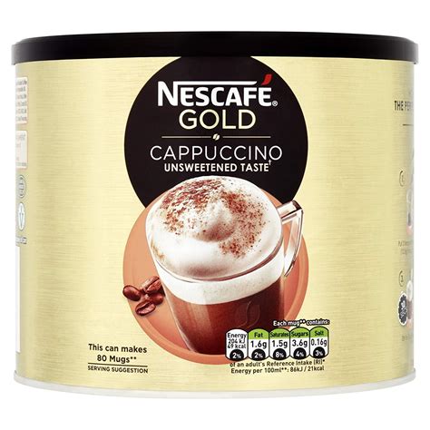 Nescafé Gold Cappuccino Unsweetened Taste 1000g Coffee Machines