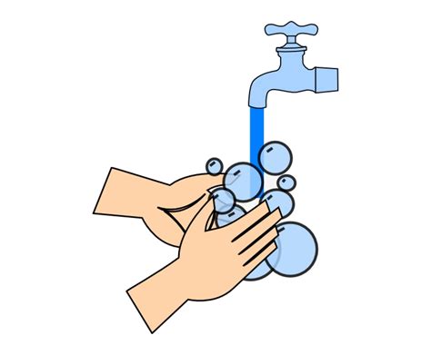 Hand Washing Sign Clip Art