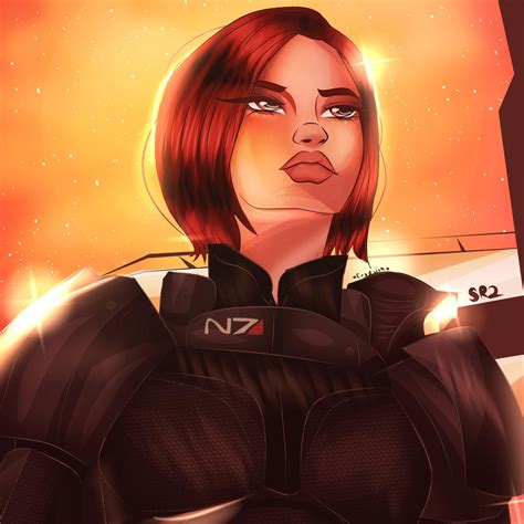 Artstation Commander Shepard