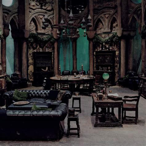 Slytherin Common Room Living Room Inspiration Gothic Living Room