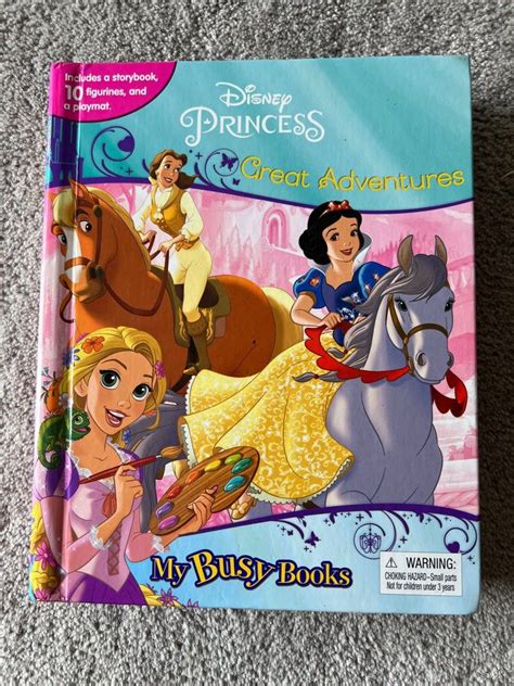 My Busy Books Disney Princess Great Adventures With Figurines