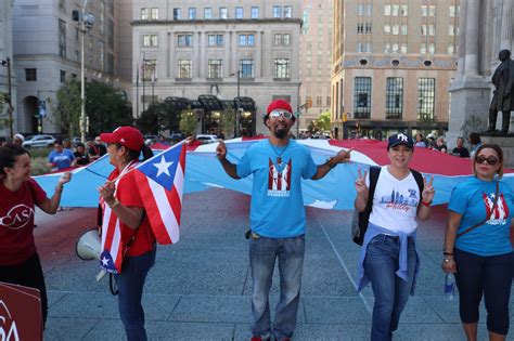 Marching Forward From Hurricane Maria Puerto Ricans Rally In