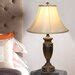 Hazelwood Home Lmp Urn Shaped H Table Lamp With Bell Shade