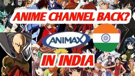 Animax Channel Back In India Anime News Youtube