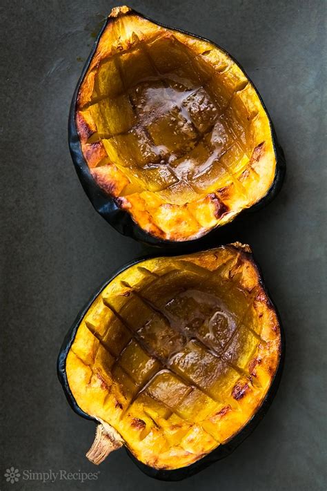 Baked Acorn Squash Recipe With Butter And Brown Sugar