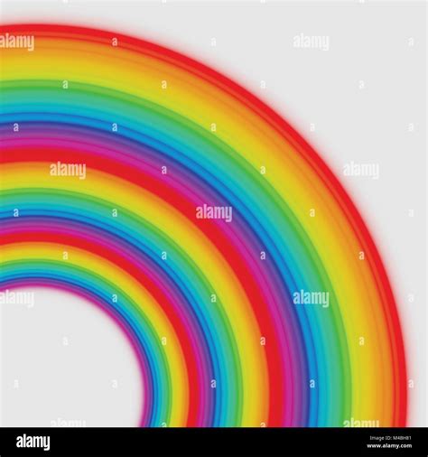 Rainbow Circles Vector Stock Vector Image And Art Alamy
