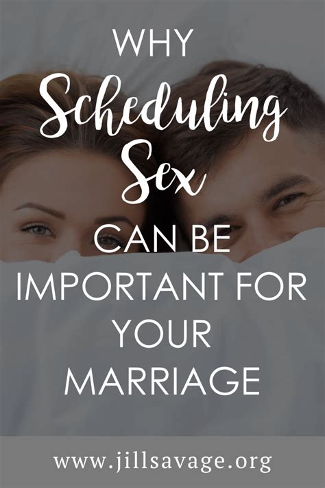 Why Scheduling Sex Can Be Important For Your Marriage Mark And Jill Savage