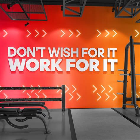 Work For It Signs Gym Wall Art Wall Hangings Gym Decor Etsy Gym