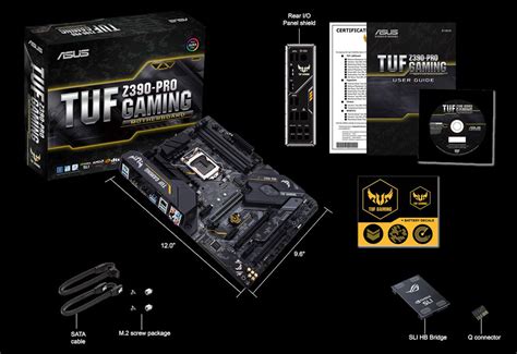 Asus Tuf Z390 Pro Gaming Atx Motherboard Review Pc Perspective