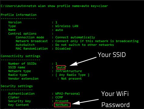 In command prompt window, type netsh wlan show network mode=bssid 3: How to Find Password of Your WiFi Network