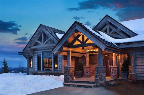 Exquisite Mountain Home Remodel Mixes Rustic With Modern In Big Sky