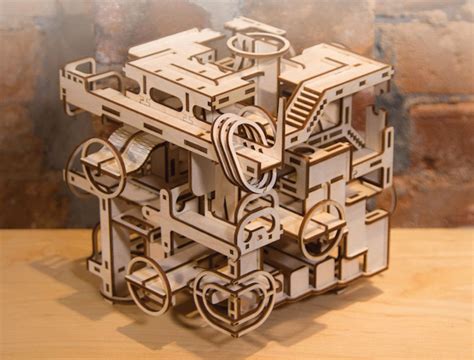 This Marble Labyrinth Kit Packs 150 Obstacles In An 8 Cube