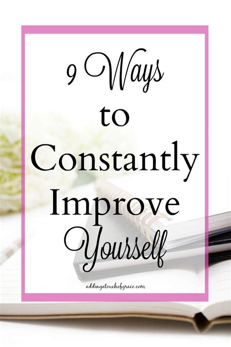 9 Ways To Constantly Improve Yourself A Fit Moms Life