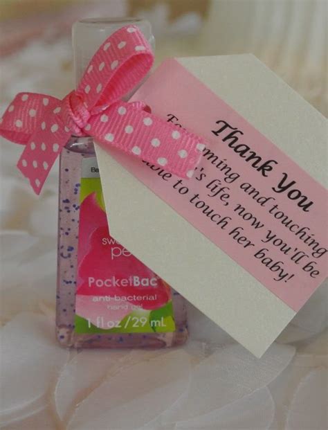 Thank you for making me feel so celebrated and loved at the baby shower. Baby Shower Favor... Says " Thank you for coming and ...