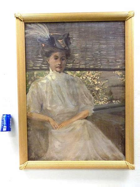 Cecilia Beaux Victorian Maiden Painting