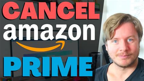 How To Cancel Amazon Prime Free Trial Youtube