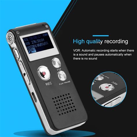 Buy 8g Lcd Digital Voice Recorder Professional