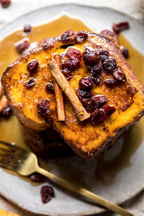 Pumpkin Spice French Toast With Cider Syrup Recipes