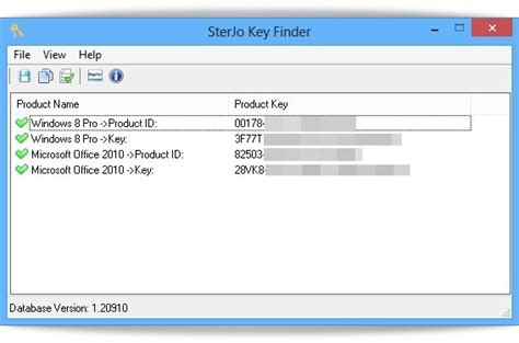 Download Sterjo Key Finder Baixaki