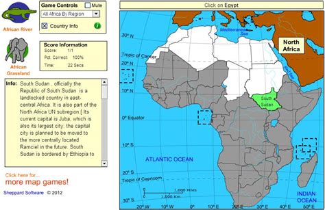 Sheppard software's geography games were featured in the boston public library's 2006 exhibition on mapping! Interactive map of Africa Countries of Africa. Beginner. Sheppard Software - Mapas Interactivos ...