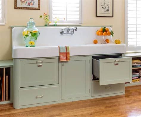 Grey cabinets for your kitchen or bath. Retro Kitchen Redo | Green cabinets, Retro style and Custom cabinets