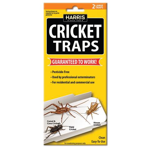How to control crickets by solutions pest control. Harris Cricket Traps (2 Pack)-CTRP - The Home Depot