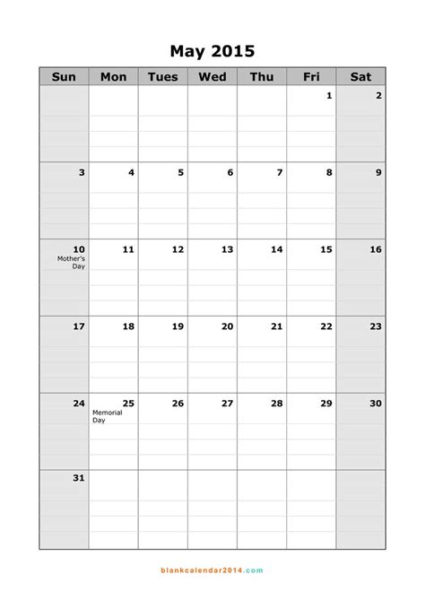 Pin On Blank Monthly Calendar