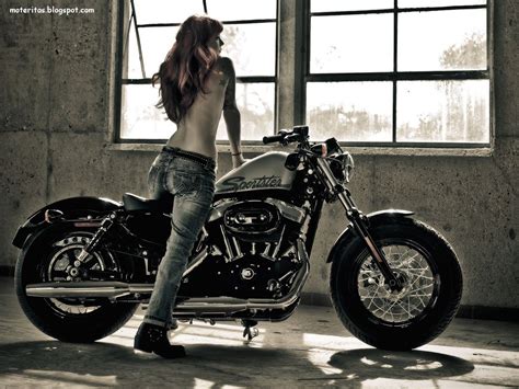 Sportster 48 harley davidson sportster cafe racers biking cars and motorcycles motorbikes fat vehicles sweet. Motos y mujeres resolución HD: Harley Davidson Forty-Eight ...