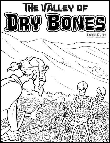 Dry Bones Coloring Page Zacharias En Elisabeth Kleurplaat 13 Best