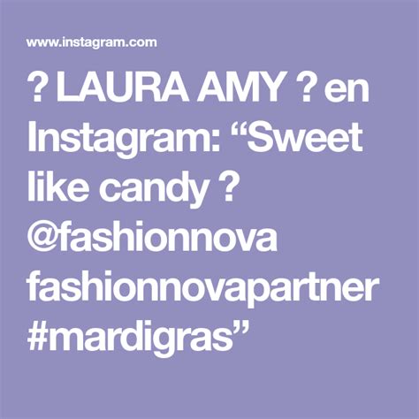 🌴 Laura Amy 🌴 En Instagram Sweet Like Candy 🍭 Fashionnova