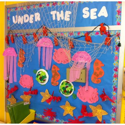 Under The Sea Bulletin Board Ocean Theme Classroom Decor
