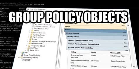 What Is A Gpo Group Policy Objects Easy365manager
