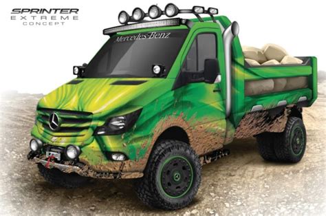 Mercedes Sprinter Extreme Concept Is A Dumptruck Unhinged