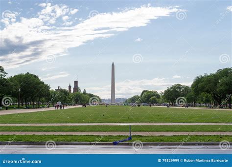 Washington Obelisk Memorial Stock Image Image Of Landmark Marble