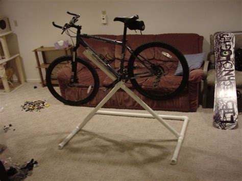 My kids and i love biking. PVC Bike Repair Stand | Bike repair stand, Bike work stand, Bike