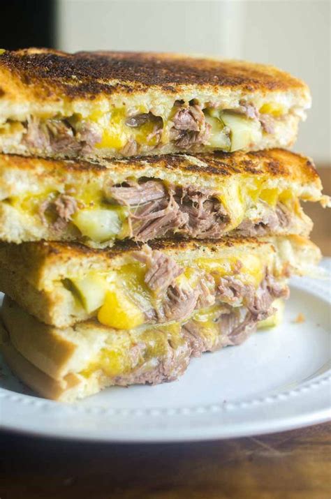 Puree milk, eggs, flour, salt and pepper in a blender container at high speed for 45 seconds. Pot Roast Grilled Cheese is THE BEST thing to do with your ...