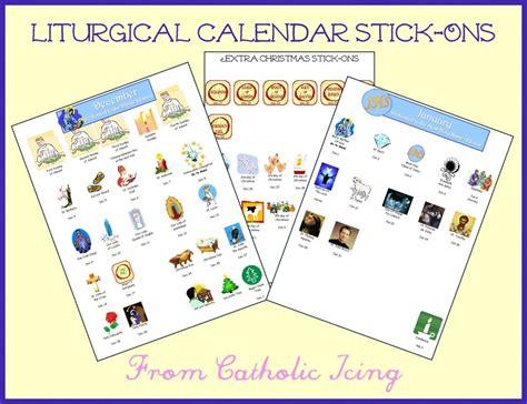 Catholic Liturgical Calendar Lesson Plans Template Calendar Design
