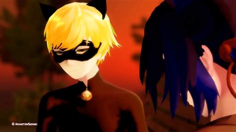 Mmd Sorryplease Stay With Me Miraculous Ladybug And Cat Noir