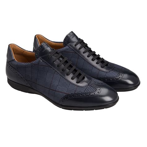 Moreschi 42247 Leather Sneaker Blue
