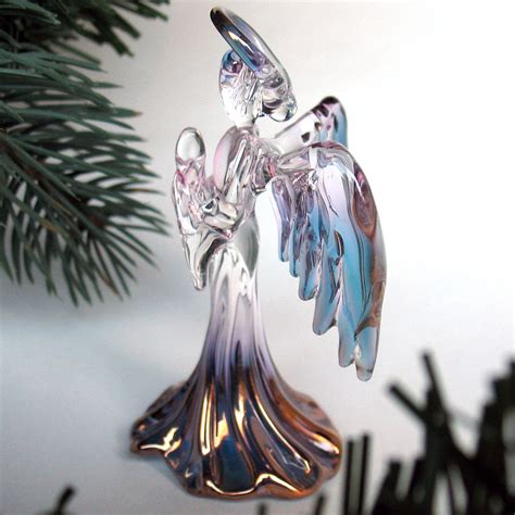 Hand Blown Glass Angel Christmas Ornament Prochaska Gallery