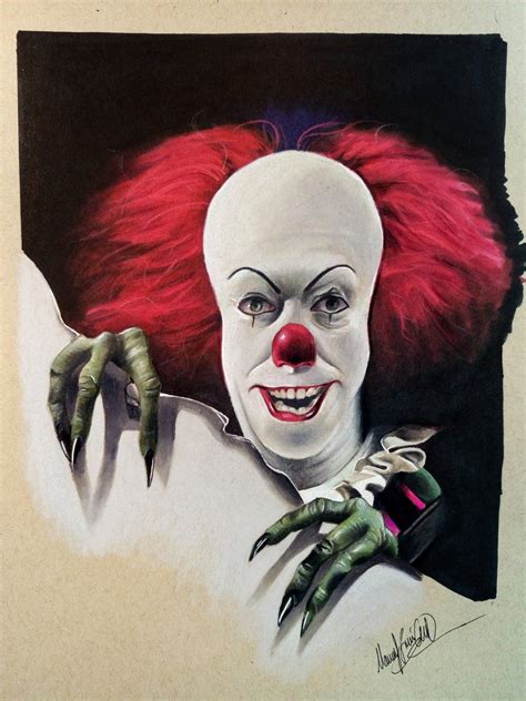 Welcome To The Creepshow Pennywise The Clown Horror Movie Art
