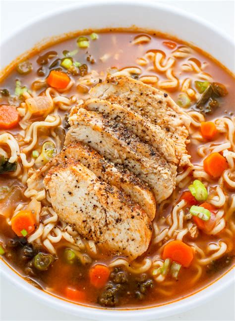 Sunday Suppers Blackened Chicken Ramen Noodle Soup Baker By Nature