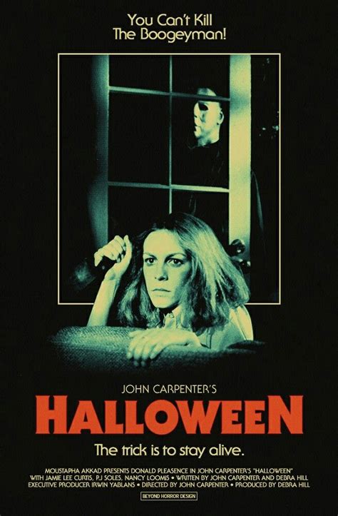 The Movie Poster For Halloween Starring John Carpenter And Annn Carpenter S Film