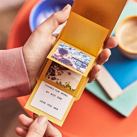 Though it is more optional and you don't have to install it, an sd card provides plenty of benefits. Personalised Photo Memory Flip Card By The Portland Co | notonthehighstreet.com