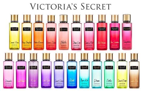 Victoria Secret Body Mist Collection Victoria Secret Fragrances Victoria Secret Perfume Body