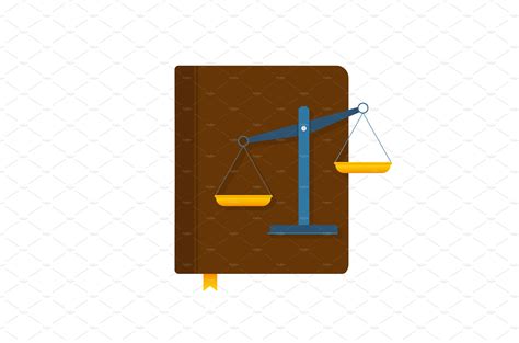 Justice Scales And Wood Judge Gavel Vector Graphics ~ Creative Market