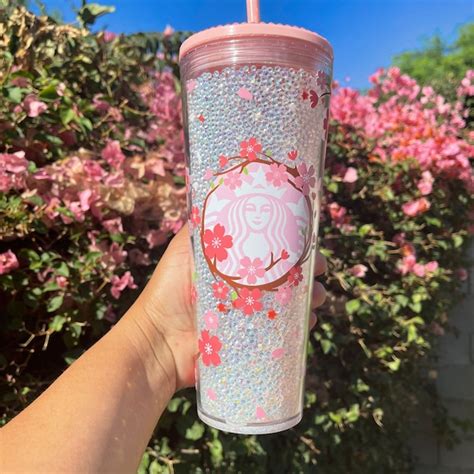 Cherry Blossom Starbucks Cup Etsy